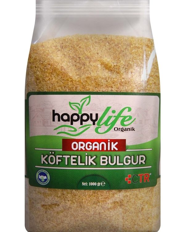 Happylife Organik Köftelik Bulgur 1000gr