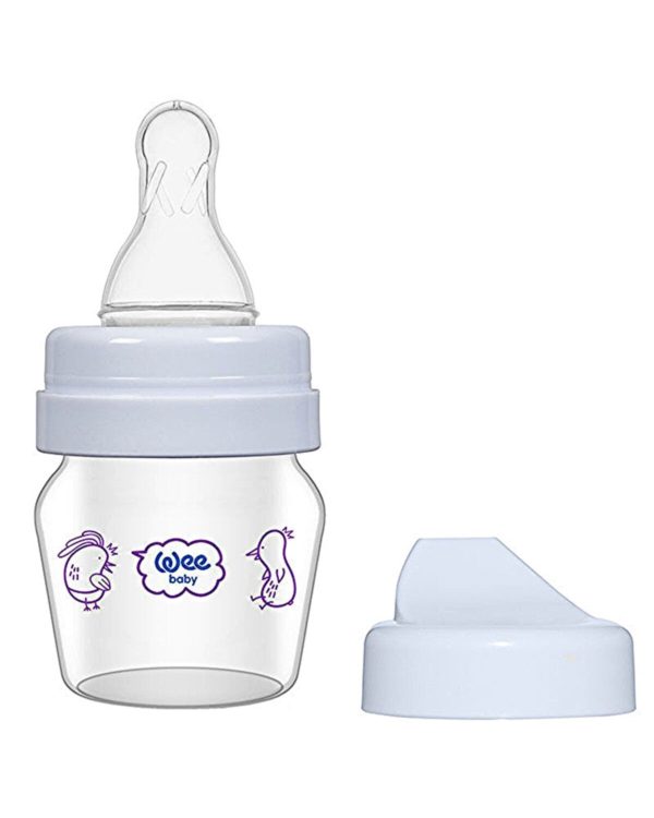 Wee Baby Mini Cam Alıştırma Bardağı Seti 30ml Mavi 0-6 Ay K:792
