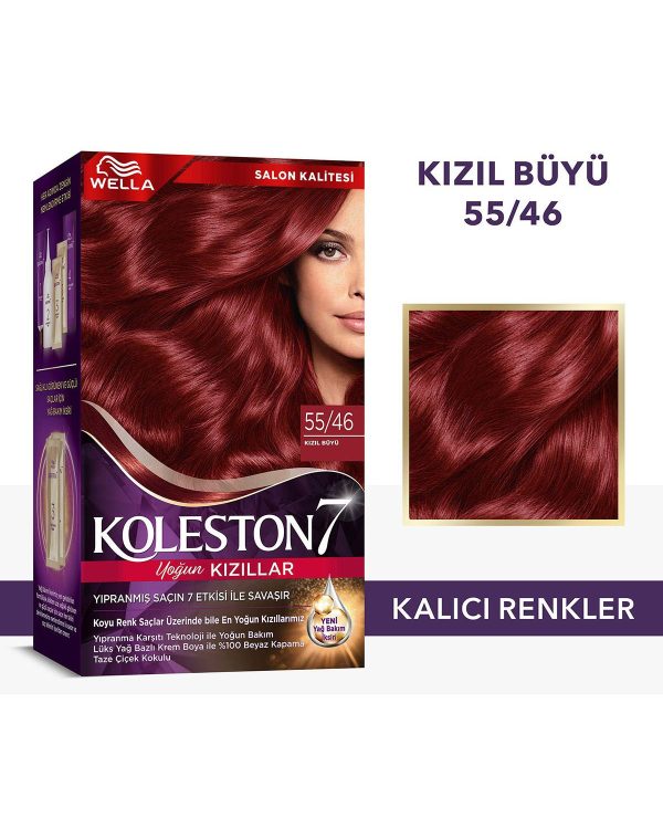 Koleston Yoğun Kızıllar Saç Boyası 55.46 Kızıl Büyü