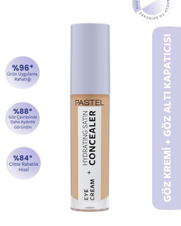 Pastel Eye Cream + Hydrating Satin Concealer 4,3ml N:66